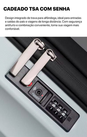 Mochila Executiva Notebook 17", USB e Cadeado TSA Modelo FUTURE RATIOARC MARK RYDEN